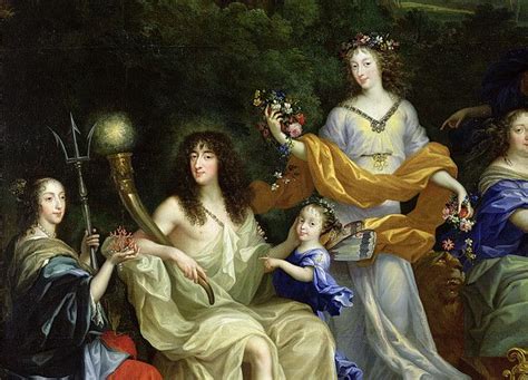 The Family Of Louis Xiv 1638-1715 1670 Oil On Canvas Detail Of 60094 by ...