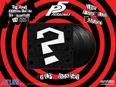 Persona 5 Vinyl Soundtrack Release Announced By iam8bit - Persona Central