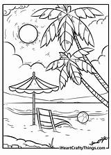 Beach Coloring Pages  Free Printable Sheets sketch template