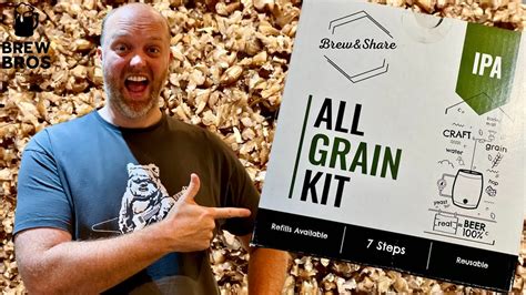 Make Your Own Beer | IPA All Grain Brew Kit from Amazon for Beginners - YouTube