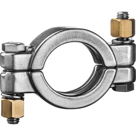 USA Industrials - Sanitary Stainless Steel Pipe Clamp with Bolt: 4 ...