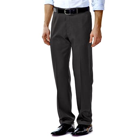 Haggar Men's Cool 18 Flat-Front Performance Dress Pants | Shop Your Way ...