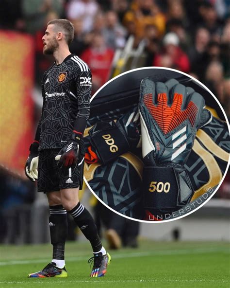 David De Gea Receives Custom Adidas Predator Gloves to Celebrate 500th Manchester United Match ...