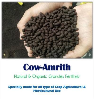 farmttatva Cow Amrith Natural and 100% Organic Granules Fertilizer for ...