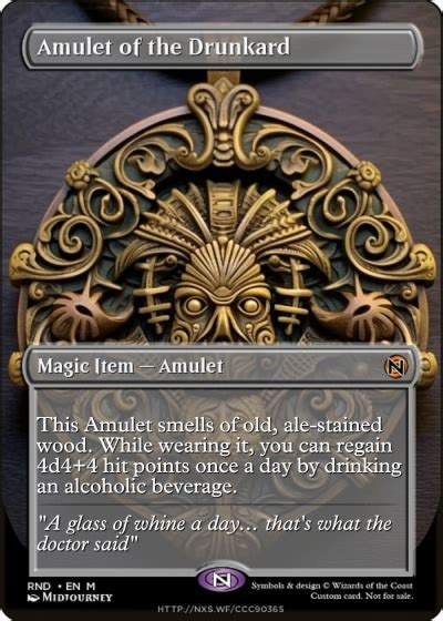 MTGNexus - Amulet of the Drunkard