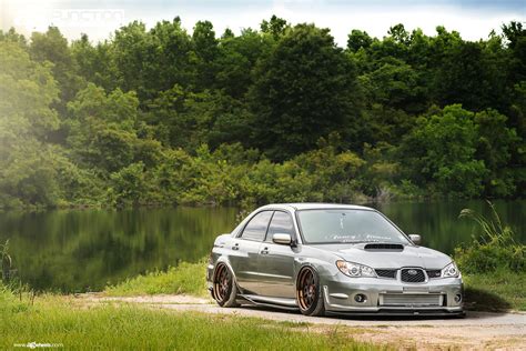 Slammed Gray Subaru WRX Gets Stunning Body Kit — CARiD.com Gallery