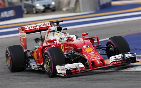 2016 Singapore GP - Sebastian Vettel (Ferrari) : F1Fans