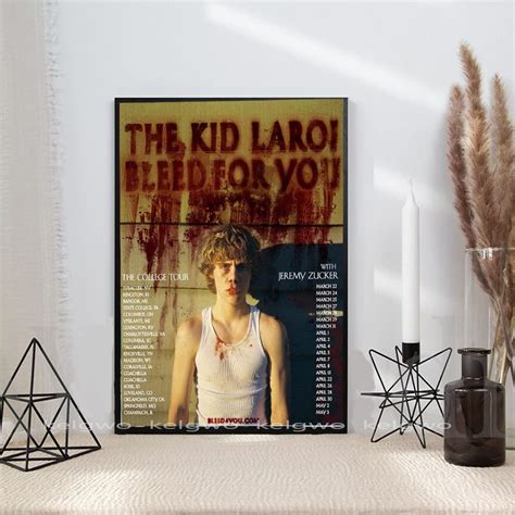 The Kid Laroi Tour 2023 Poster, World Tour 2023 Poster Designed & Sold ...