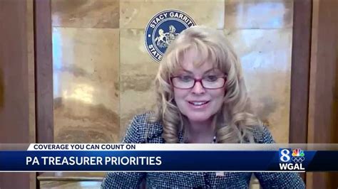 PENNSYLVANIA TREASURER discusses priorities