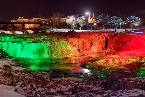 Winter Wonderland at Falls Park 2024-2025 in South Dakota - Rove.me