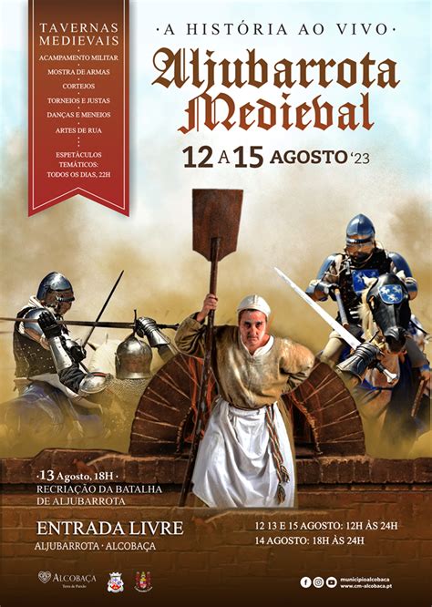 Aljubarrota Medieval traz “A História Ao Vivo” de 12 a 15 de agosto