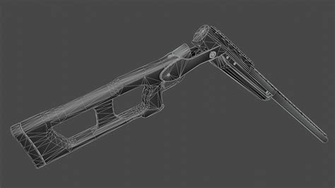 3D model 700 Nitro Express Hunting Gun VR / AR / low-poly | CGTrader