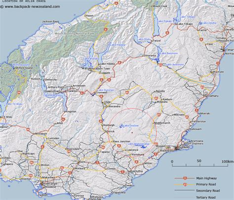 Where is Ailsa Craig? Map - New Zealand Maps