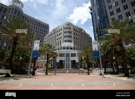 orlando city hall building city of orlando florida usa Stock Photo - Alamy