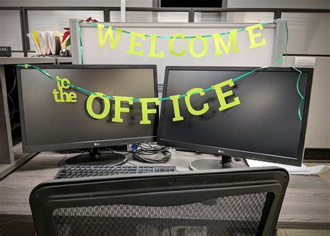 Welcome to the Office Bunting / Garland on Ribbon