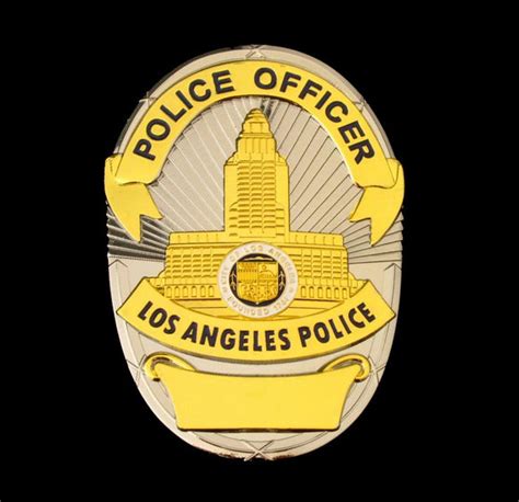 POLICE BADGES – Tagged "LAPD" – Coin Souvenir