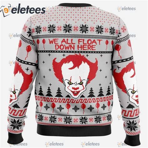 Pennywise IT Ugly Christmas Sweater