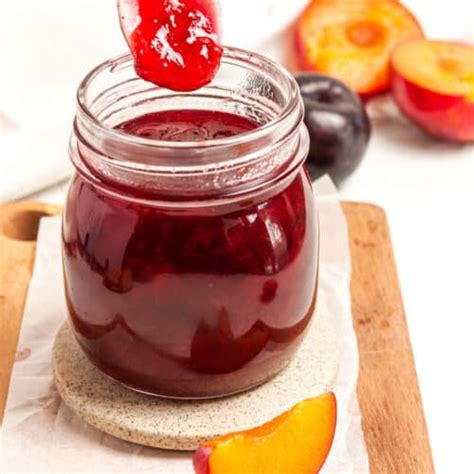 Easy Plum Jam - It's Not Complicated Recipes