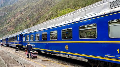 Train from Machu Picchu to Cusco