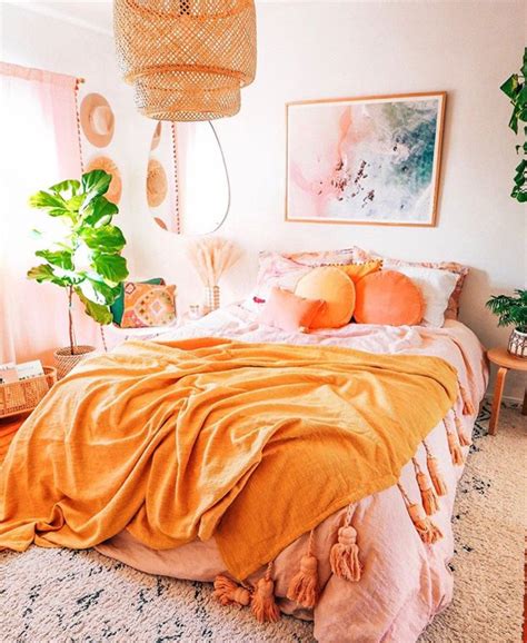 11 Dreamy Pink and Orange Bedrooms You Need to Copy | Bedroom inspirations, Bedroom orange ...