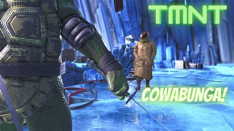 TMNT Injustice 2 Teenage mutant ninja turtles Raphael Leonardo Michelangelo Gameplay Combos ...