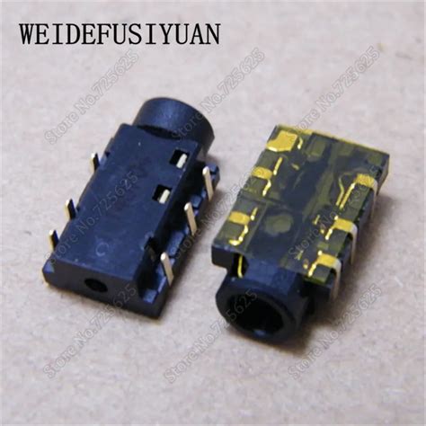 6 pin Notebook Laptop Audio Headphone Microphone Jack Socket for Asus X550C D522C X552E-in ...