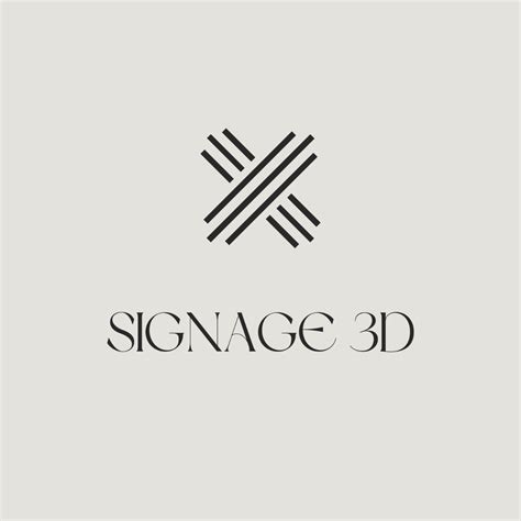 Signage 3D