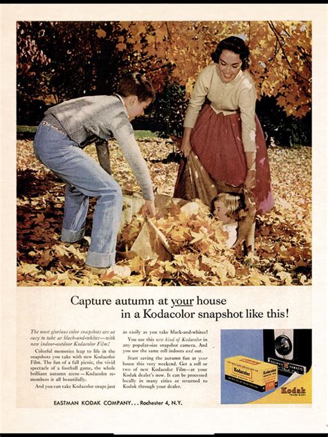 Kodak, 1957 Ad. : r/vintageads