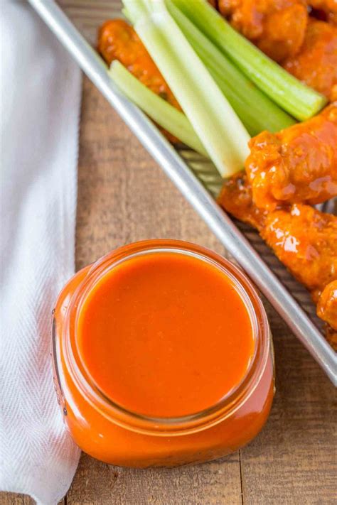 Homemade Buffalo Wing Sauce takes no time at all, just 4 ingredients ...