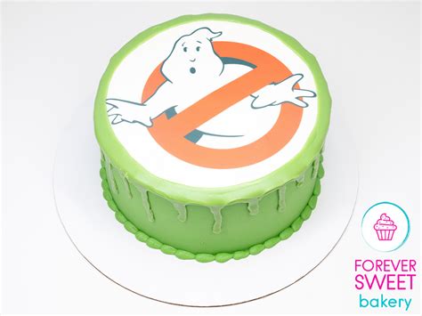 GhostBusters Slime Drip Cake