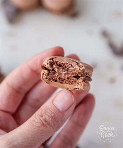 Chocolate Macaron Recipe For Beginners – Sugar Geek Show