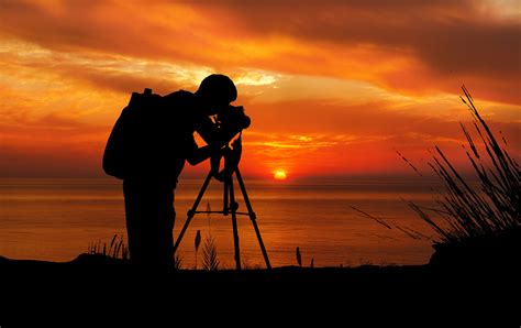 Photographer,sunset,silhouette,photographing,camera - free image from needpix.com