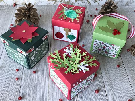 Mini Christmas Explosion Boxes – Cardstock Warehouse Paper Company, Inc