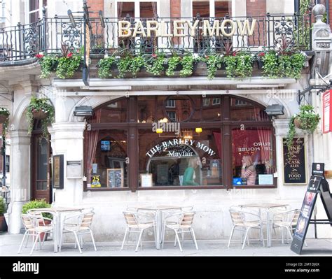 The Barley Mow Pub, Mayfair, Westminster, London, UK Stock Photo - Alamy