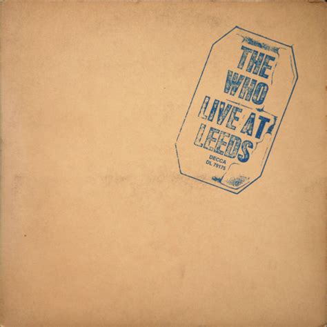 The Who – Live At Leeds – Vinyl (Gatefold, LP, Album, Stereo), 1970 [r12951051] | Discogs