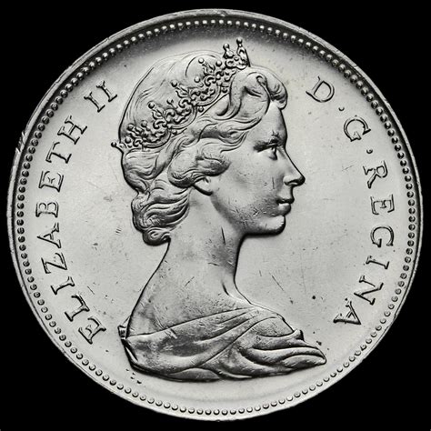 Canada 1966 Elizabeth II Silver Dollar