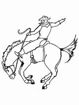 Cowboy coloring pages sketch template