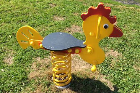 Chicken Spring Rider | Early Years Playground Equipment