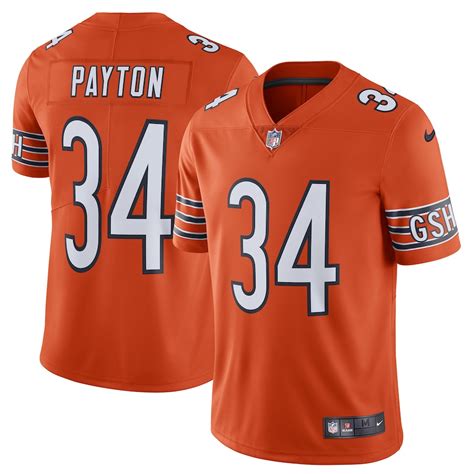 Walter Payton Chicago Bears Nike Alternate Vapor Untouchable Limited ...