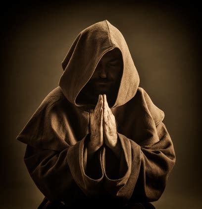 Monk Praying Stock Photo - Download Image Now - iStock