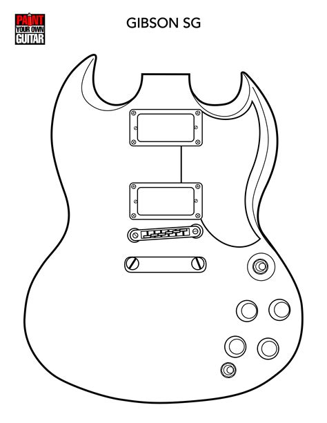 Body Shape Templates | Welcome To Paint Your Own Guitar!