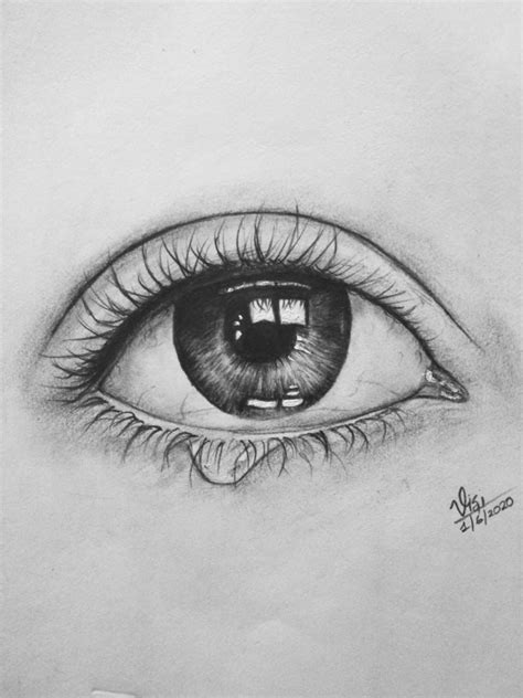 Realistic eye drawing | Realistic eye drawing, Eye drawing, Eye art