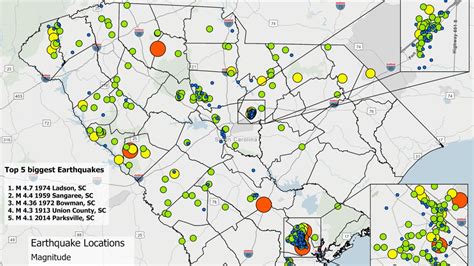 Columbia, South Carolina, earthquake: 2.5 magnitude tremors hit after new tech installed 'to ...