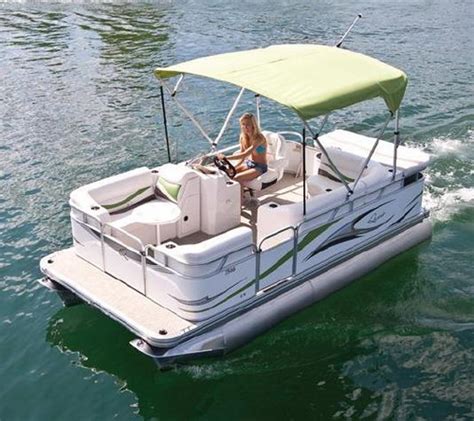 7516 C Small Electric Pontoon Boat | Flickr - Photo Sharing! | Electric ...