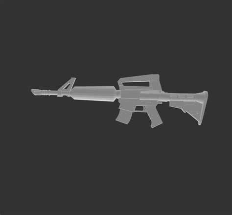 Free STL file Assault Rifle Fortnite・3D printing design to download・Cults