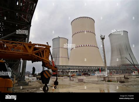 Pabna, Bangladesh - October 04, 2023: The under Construction of Rooppur Nuclear Power Plant at ...