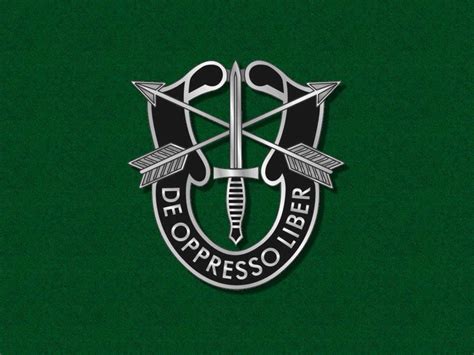 Green Beret Special Forces Logo