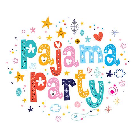 Free Clipart Pajama Party