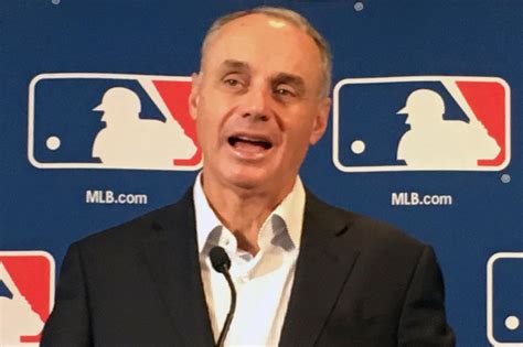 Rob Manfred goes to bat against fans in latest rain-delay rip-offs