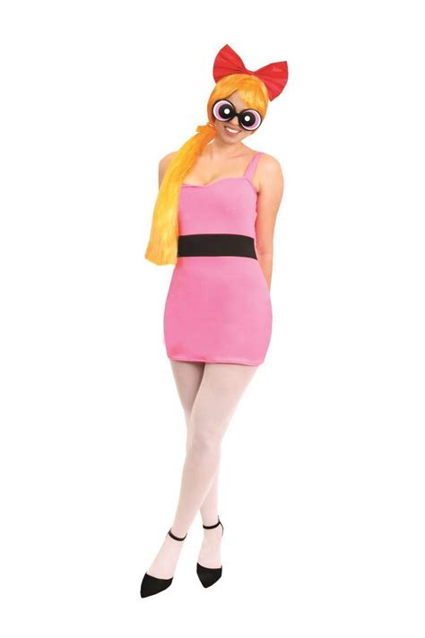 Buy OFFICIAL LICENSED POWERPUFF GIRLS BLOSSOM COSTUME. ICONIC 90S ...